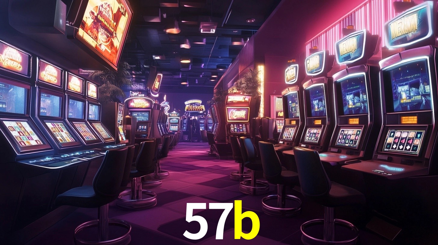 57b: Jogos de Caça-Níqueis-Altas Recompensas, Roleta-Velocidade, Blackjack-Desafios Máximos
